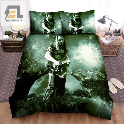 Rock N Roll Dreams Gilmour Guitar Bedding Set elitetrendwear 1