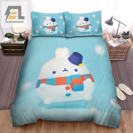 Cozy Up With Molang Snowy Fun Bedding Sets elitetrendwear 1