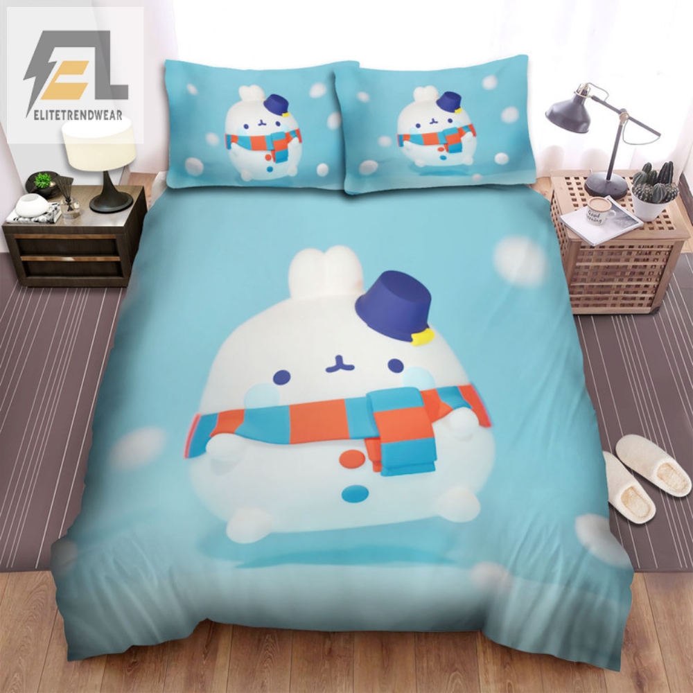 Cozy Up With Molang Snowy Fun Bedding Sets