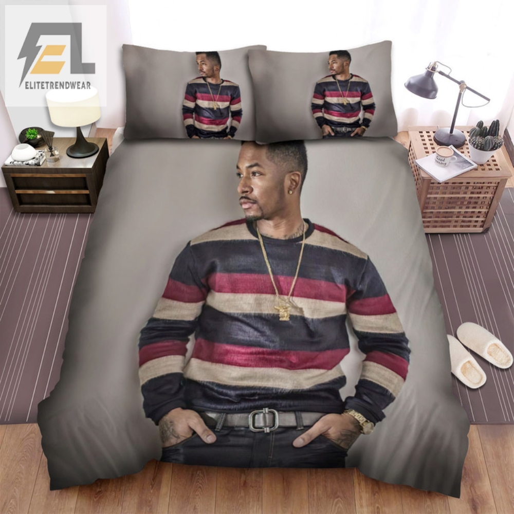 Get Cozy With Chingy Handsome Bedding  Laugh  Relax
