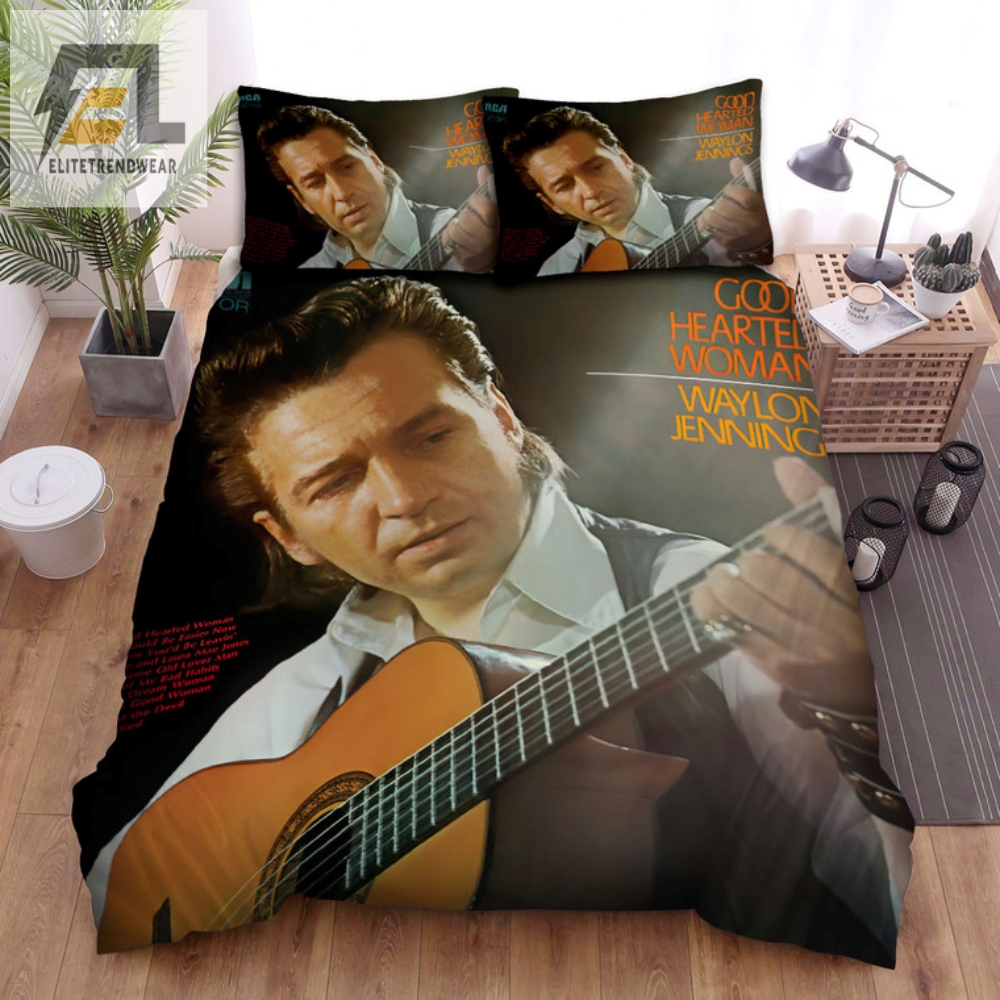 Waylon Jennings Bed Sheets Get Cozy In Country Comfort