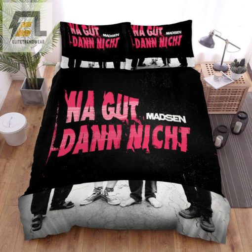 Sleep Like A King Madsen Damn Night Bed Sheets Duvet Set elitetrendwear 1