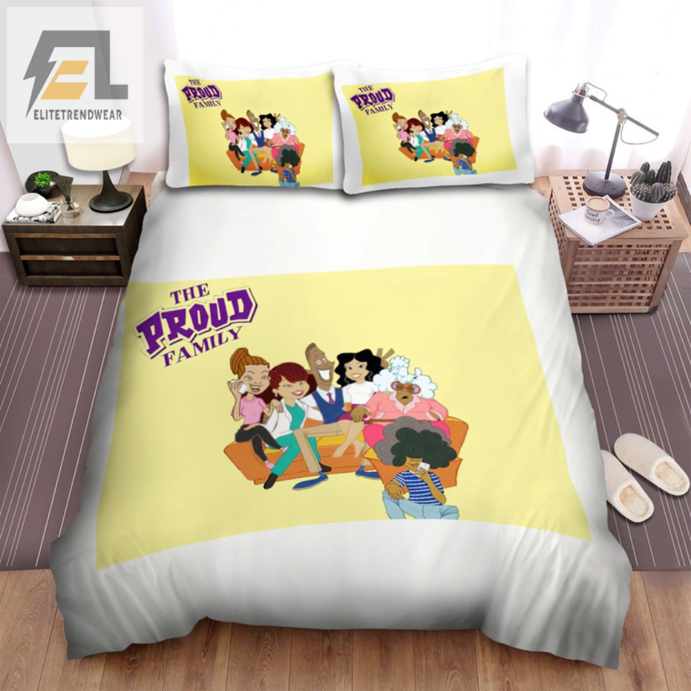 Proud Family Bedding Sleep With A Smiling Family Squad