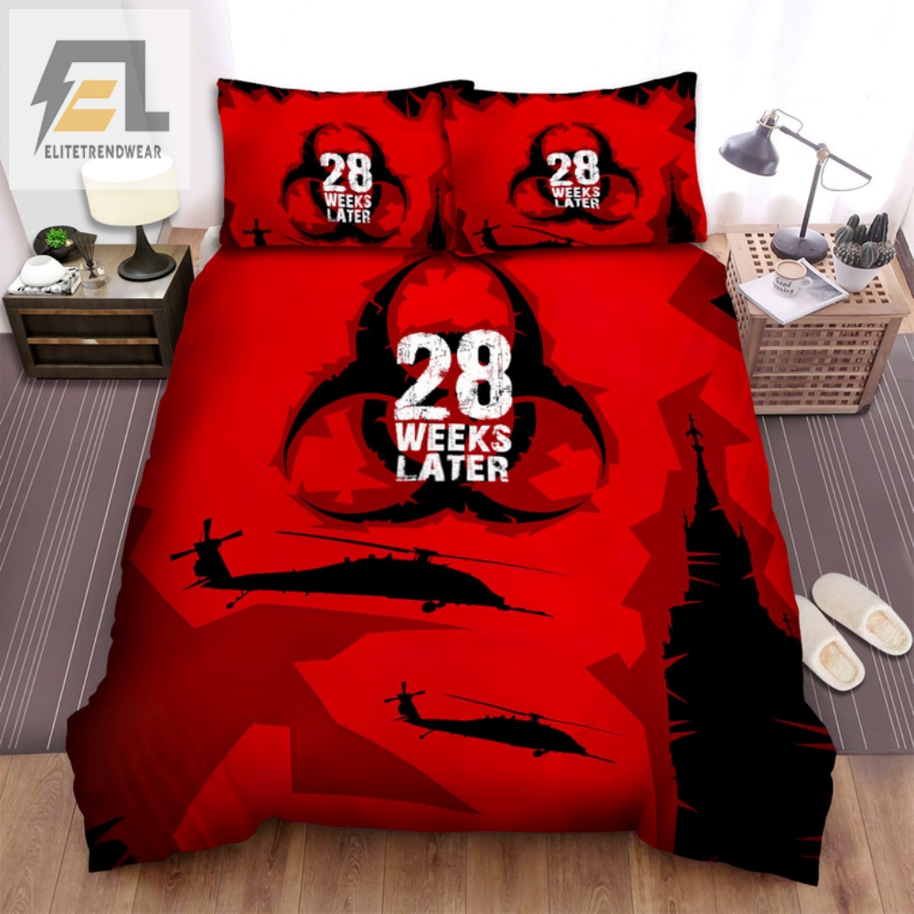 Zombieproof 28 Weeks Later Bedding Set Sleep Safe  Sound