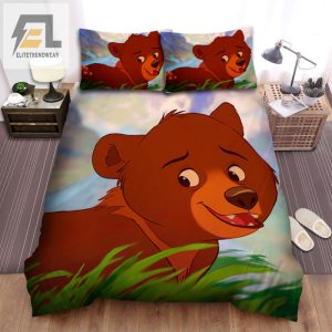 Snuggle With Koda Adorable Brother Bear Bed Sheets Set elitetrendwear 1 1