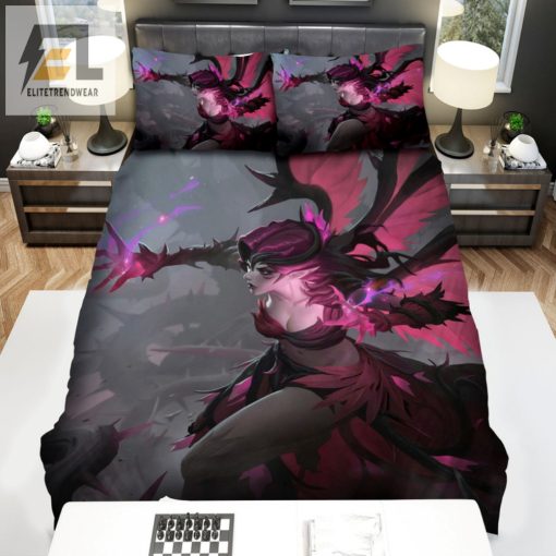 Dream Like Morgana Lol Blackthorn Bed Sheets Duvet Set elitetrendwear 1