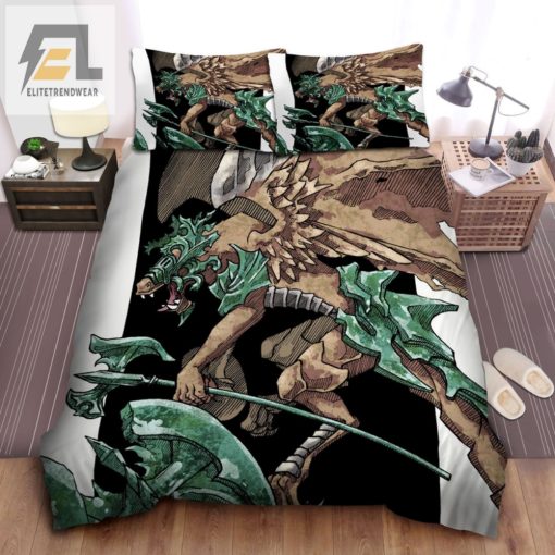 Sleep Like A Hero Dark Souls Flying Monster Bedding elitetrendwear 1