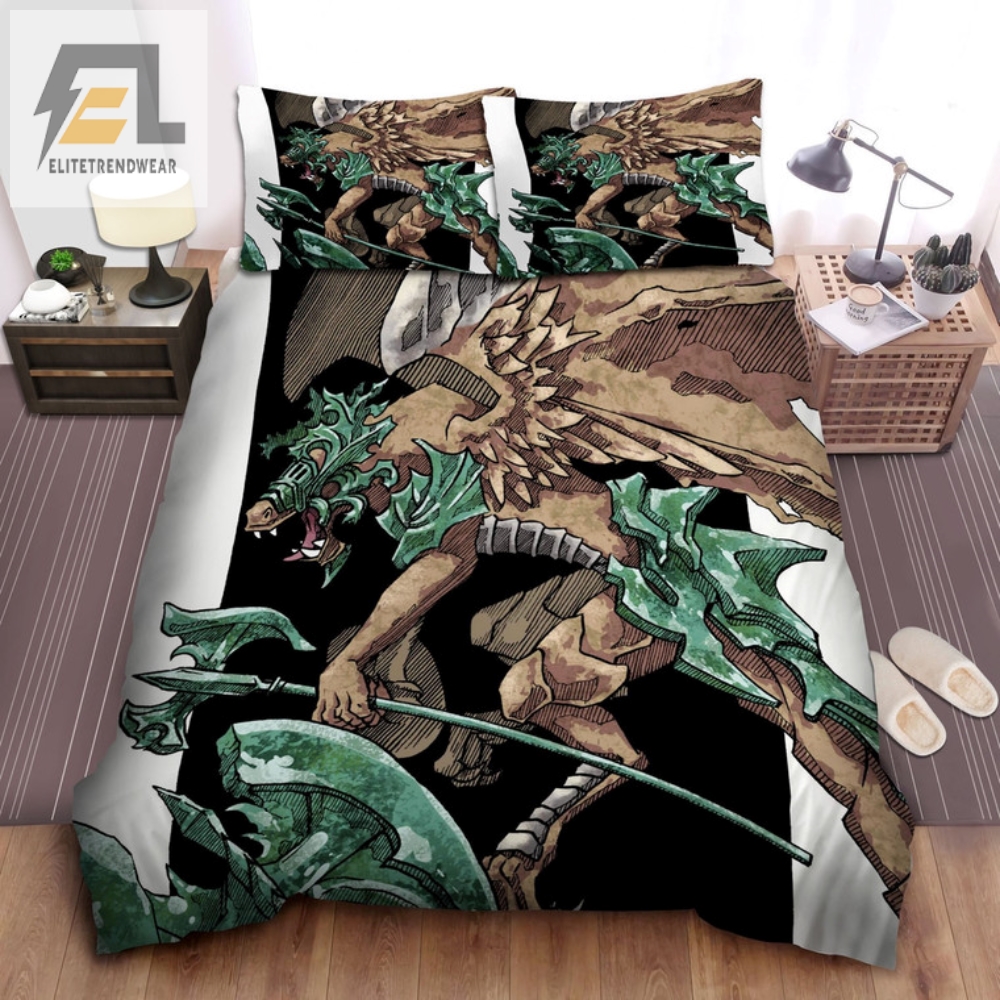 Sleep Like A Hero Dark Souls Flying Monster Bedding