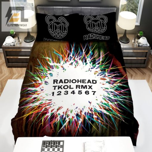 Dream Of Radiohead Funky Tkol Rmx Bedding Duvet Set elitetrendwear 1