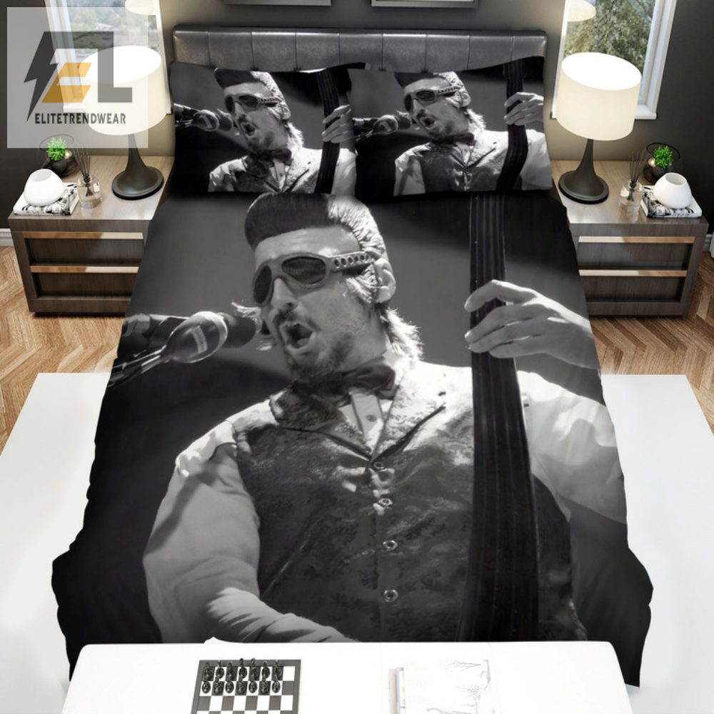 Les Claypool Funny Glasses Bedding  Rock Your Bedroom Chic
