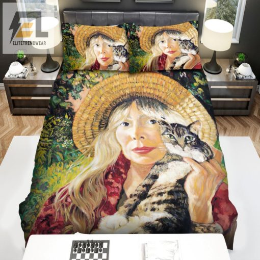 Tame Your Bed With Joni Mitchell Tiger Bedding Purrfection elitetrendwear 1