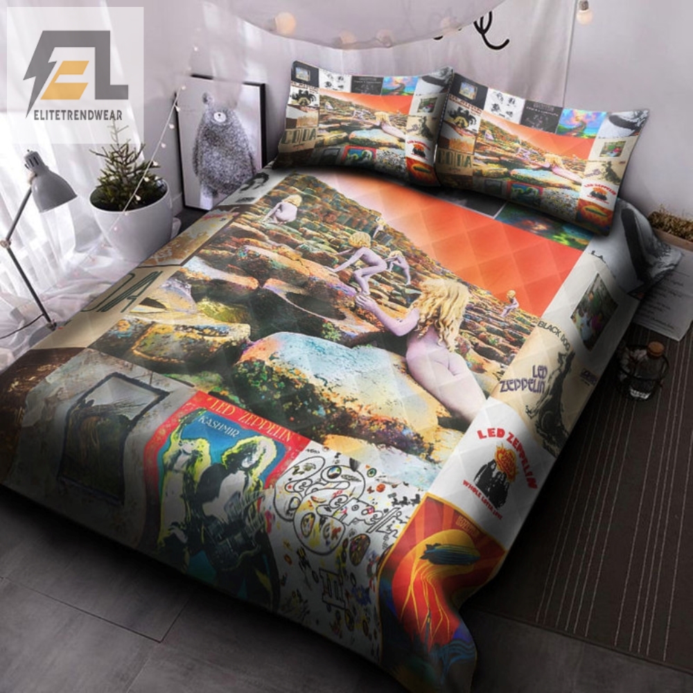 Rock On In Bed Led Zeppelin Bedding Sets For Superfans