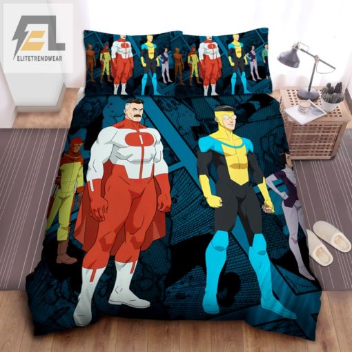 Superhero Snooze Invincible Comic Bedding For Epic Dreams elitetrendwear 1