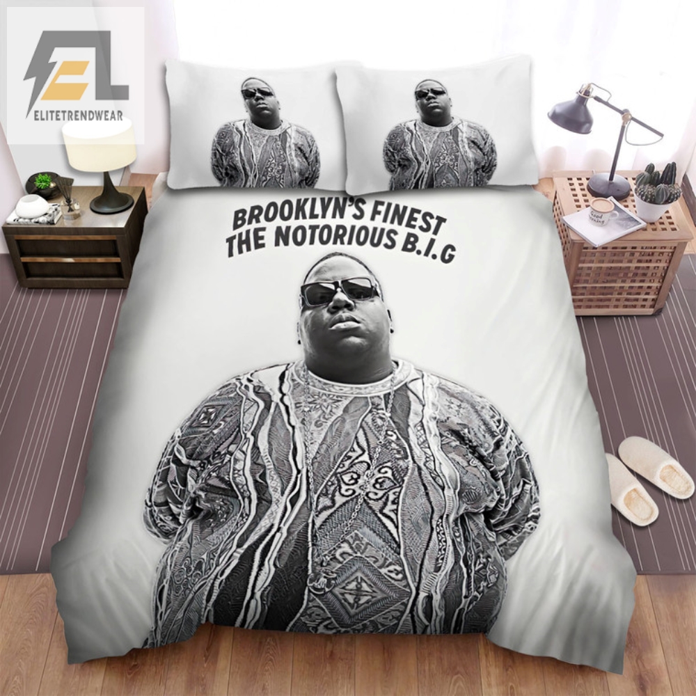Dream Big With Notorious B.I.G Bedding  Sleep In Style