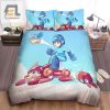 Sleep Like A Superhero Mega Man Friends Bedding Set elitetrendwear 1