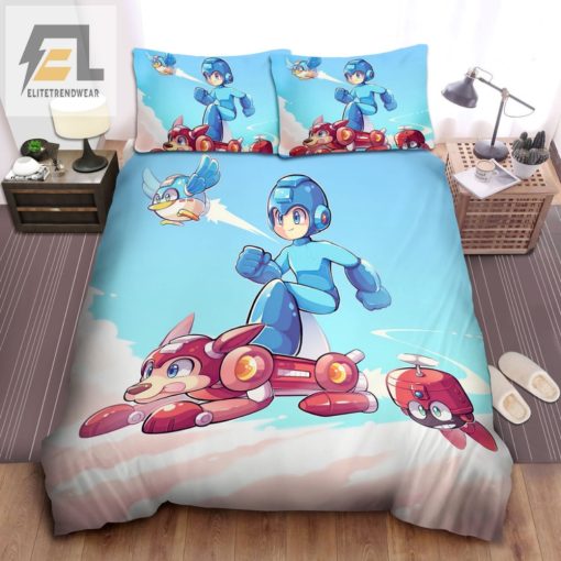 Sleep Like A Superhero Mega Man Friends Bedding Set elitetrendwear 1 1