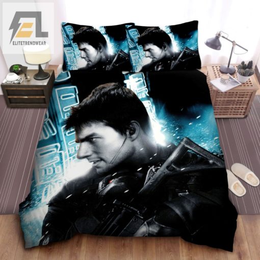 Sleep Like Ethan Hunt Hilarious Tom Cruise Bedding Set elitetrendwear 1