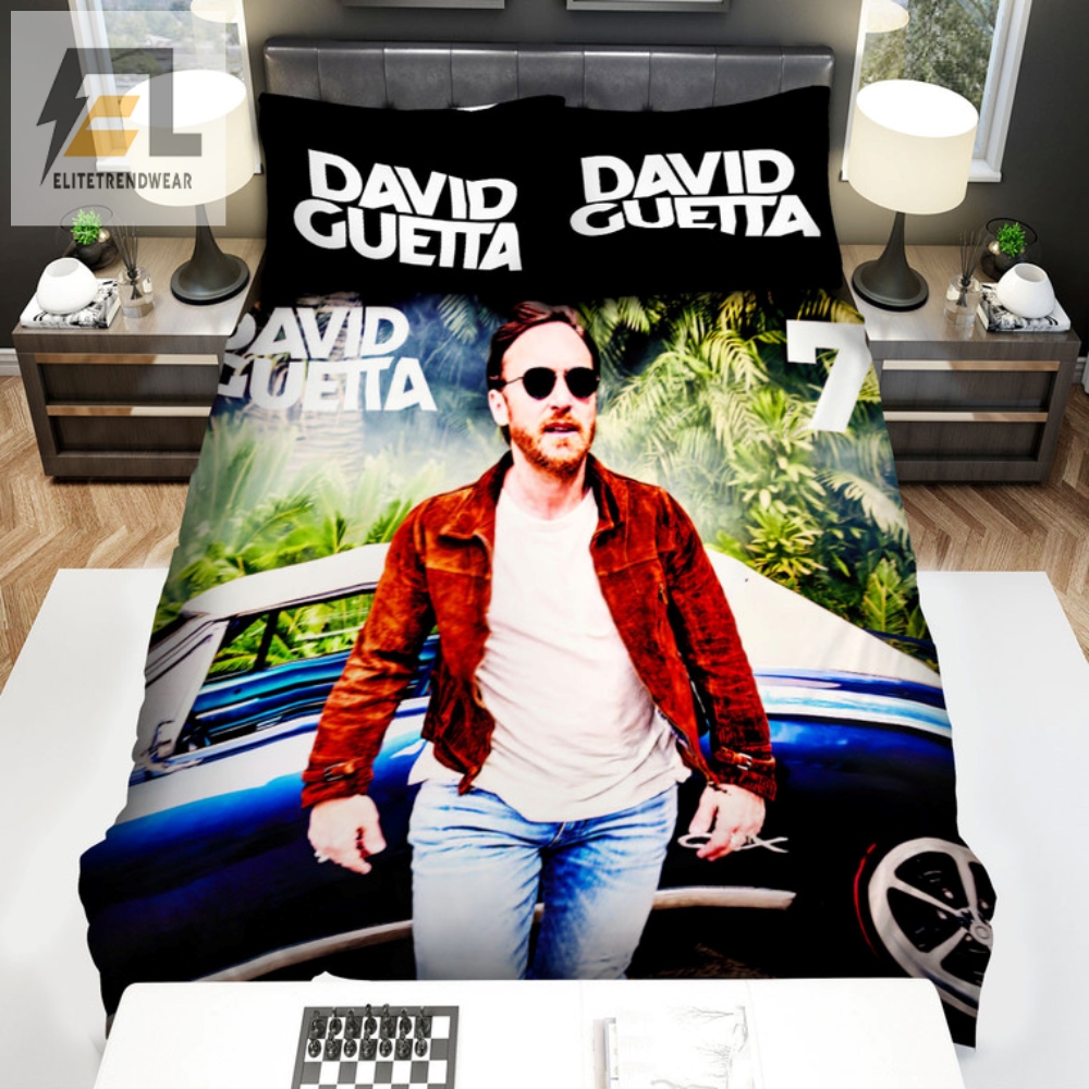 Sleep Like A Dj David Guetta 7Piece Fun Bedding Set