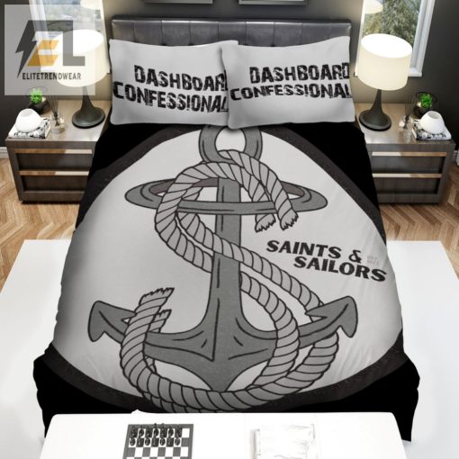 Rock In Bed Comfy Dashboard Confessional Duvet Set elitetrendwear 1