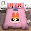 Sleep Like A Hero Powerpuff Girls Blossom Bed Set elitetrendwear 1