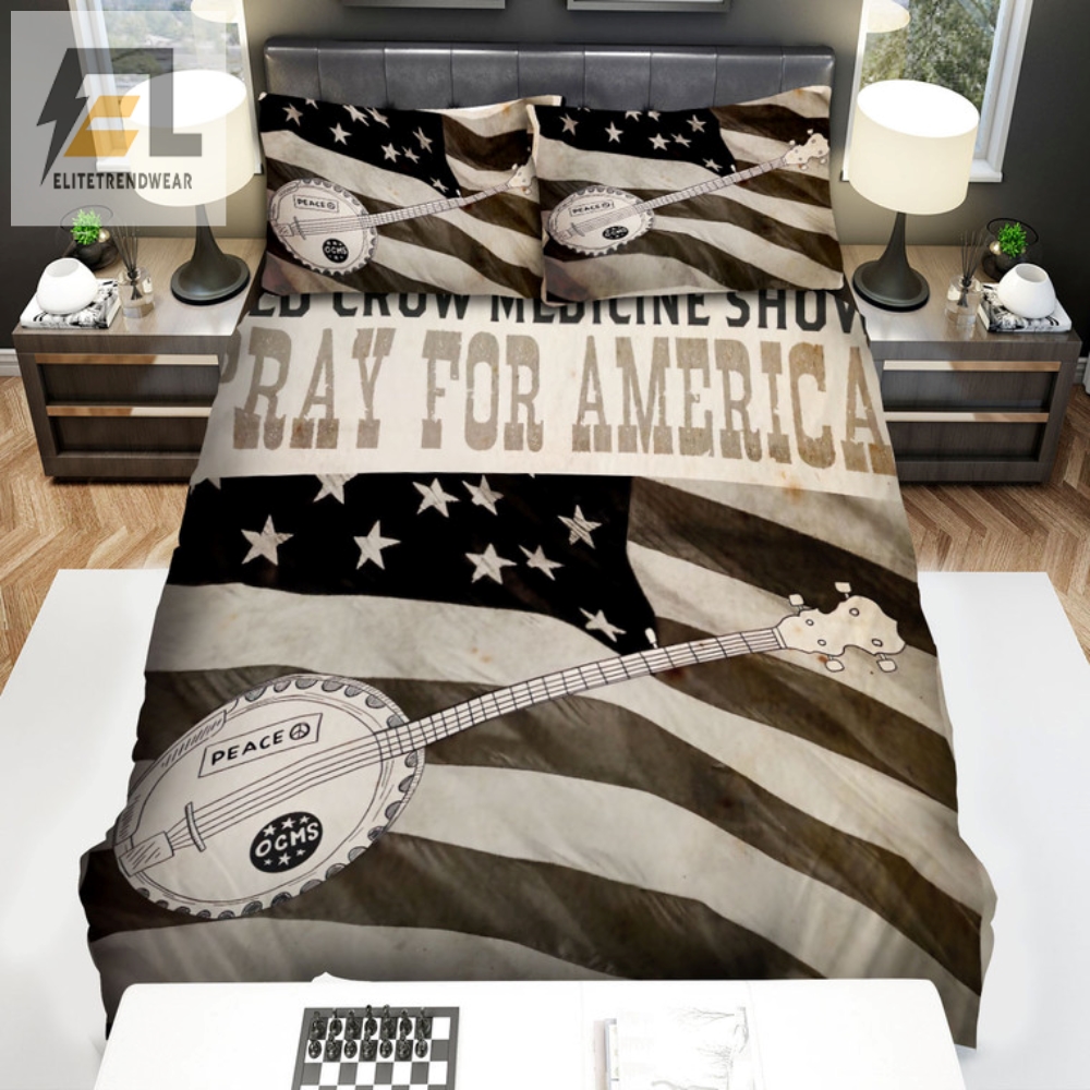 Sleep Like A Rockstar Old Crow Medicine Show Bedding