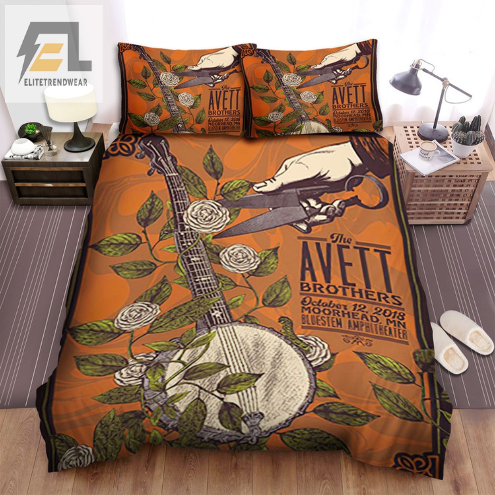 Sleep With The Avett Brothers Unique Concert Bedding Set