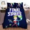 Snuggle With Gary Friends Final Space Fun Bedding Set elitetrendwear 1