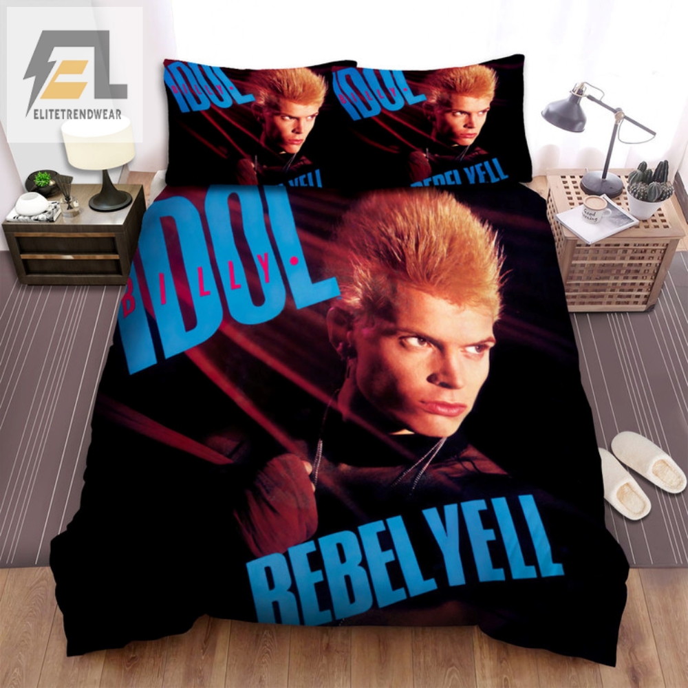 Rock Your Bed Billy Idol Rebel Yell Bedding Sets