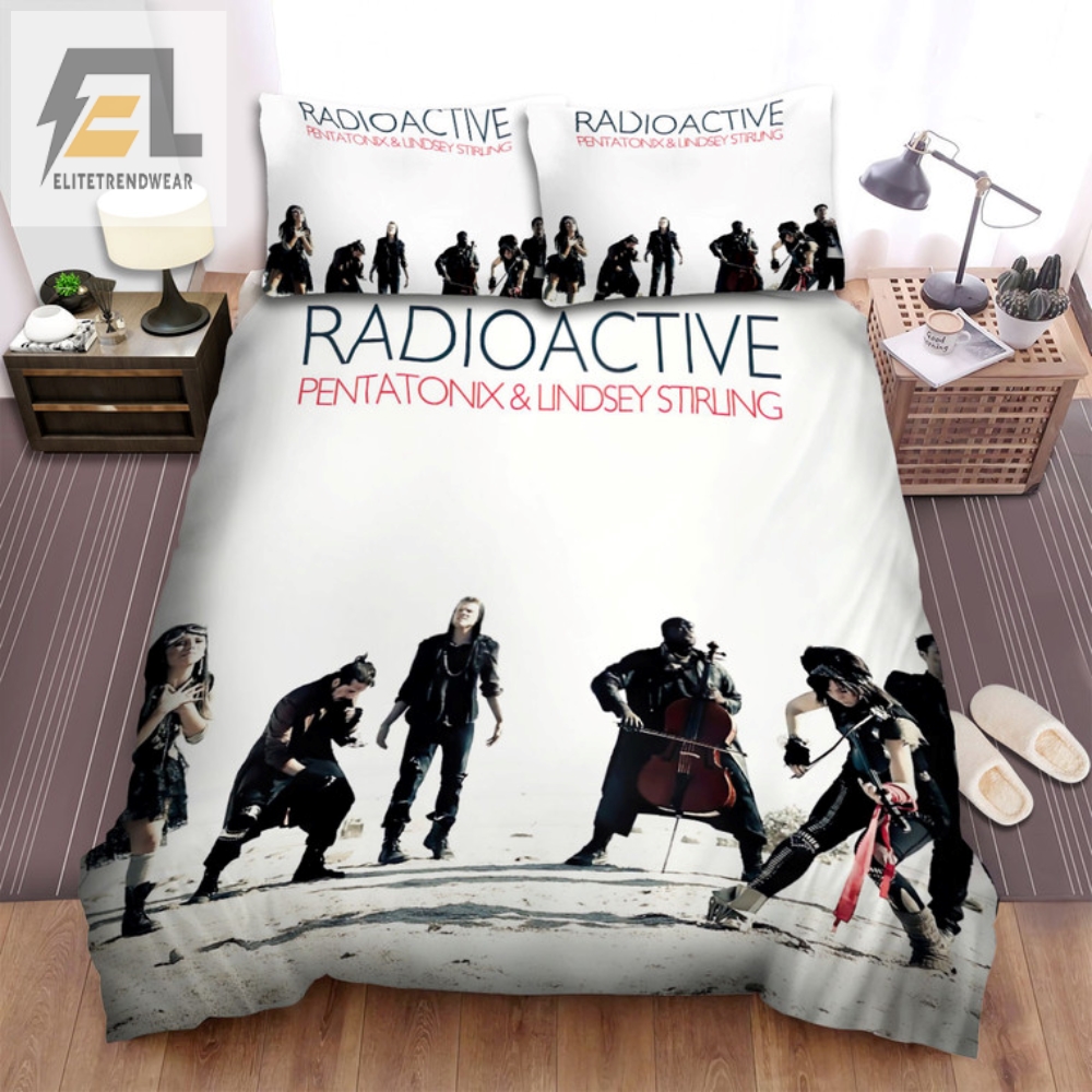 Rock Your Bed Pentatonix Radioactive Comforter Set