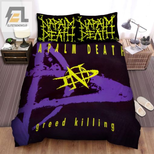 Sleep In Chaos Napalm Death Bedding Sets Rock Your Dreams elitetrendwear 1