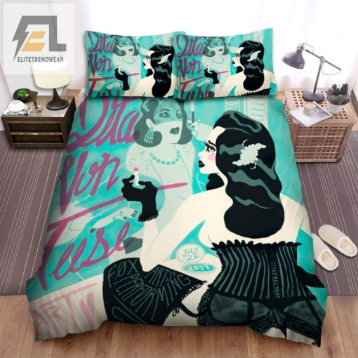 Dita Von Teese Fun Fan Duvet Bedtimes Sexy Secret elitetrendwear 1 1