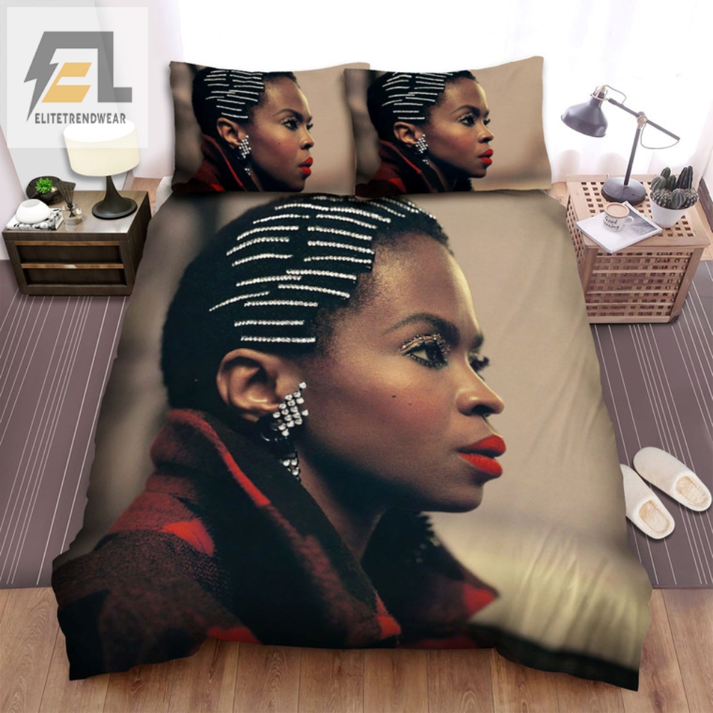 Snuggle With Lauryn Hill Hiphop Bed Set For Music Lovers