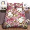 Sleep Like Kitty Cute Funny Hello Kitty Bedding Set elitetrendwear 1