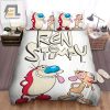 Quirky Ren Stimpy Digital Bedding Unique Hilarious elitetrendwear 1