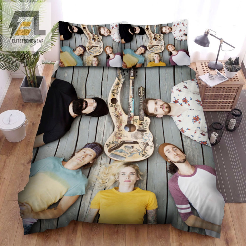 Rock Your Sleep Guitar Bed Sheets For Music Lovers