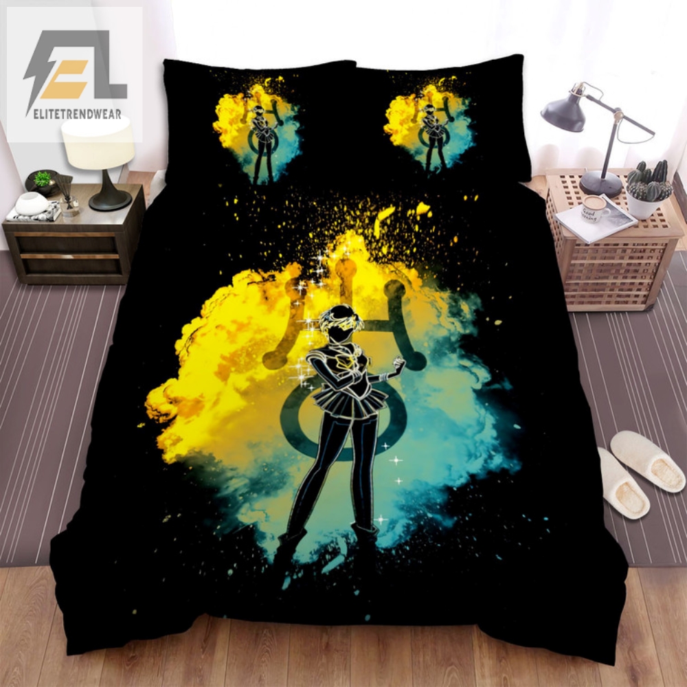 Sleep Like Uranus Hilarious Heroic Bedding Set