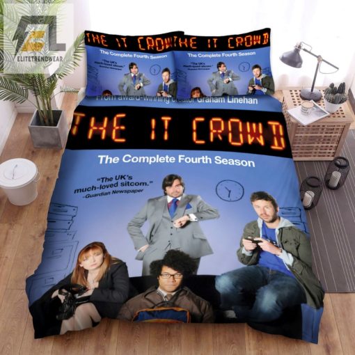 Geek Chic It Crowd Season 4 Poster Bedding Set elitetrendwear 1