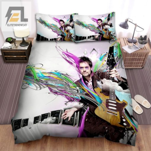 Rockstar Sleep Paul Gilbert Speaker Sheets Comforter Set elitetrendwear 1