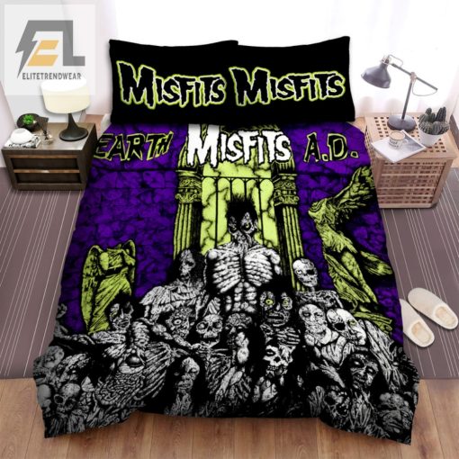 Sleep Like A Fiend Misfits Earth A.D. Duvet Comforter Set elitetrendwear 1