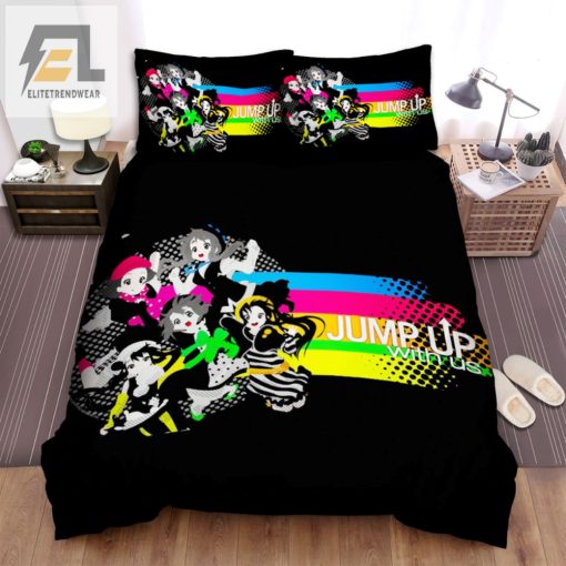 Snuggle Rock Kon Jump Up With Us Fun Bedding Set elitetrendwear 1