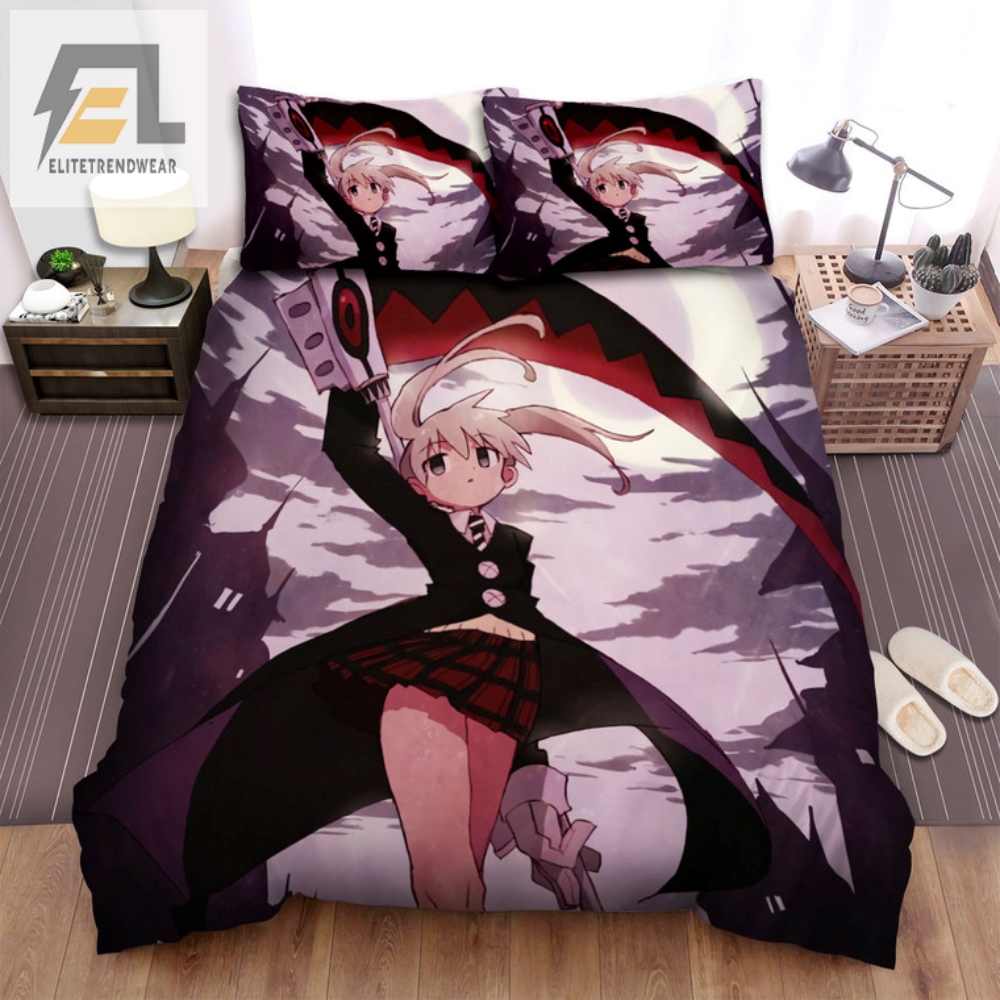 Sleep Like A Soul Eater Maka Bed Sheets  Comforter Set