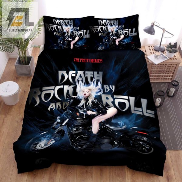 Rock Your Bed Pretty Reckless Motor Music Bedding Sets elitetrendwear 1