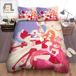 Snuggle Up With Tripleh Penguindrum Quirky Bed Sheet Set elitetrendwear 1 1