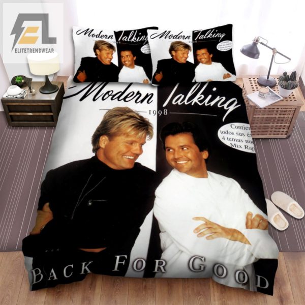 Cozy Up With 98 Hits Funny Modern Talking Bedding Set elitetrendwear 1