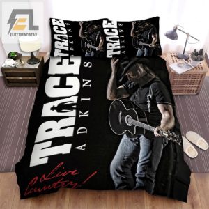 Get Cozy With Trace Adkins Funny Country Bedding Set elitetrendwear 1 1