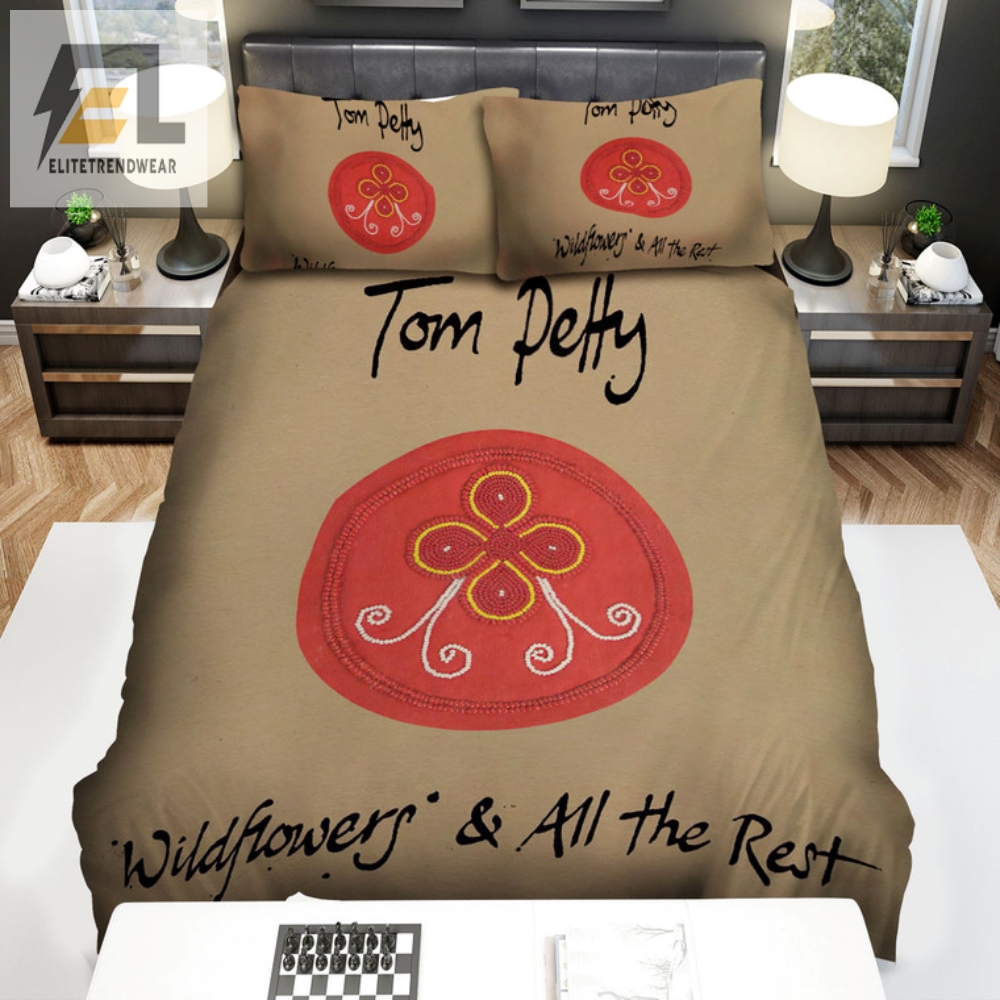 Sleep With Tom Petty Rockin Wildflowers Bedding Set