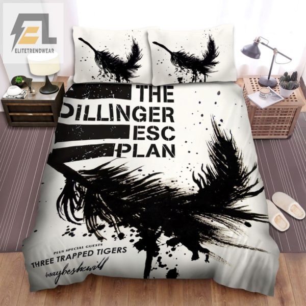 Sleep With Dillinger Killer Band Tour Duvet Cover Set elitetrendwear 1