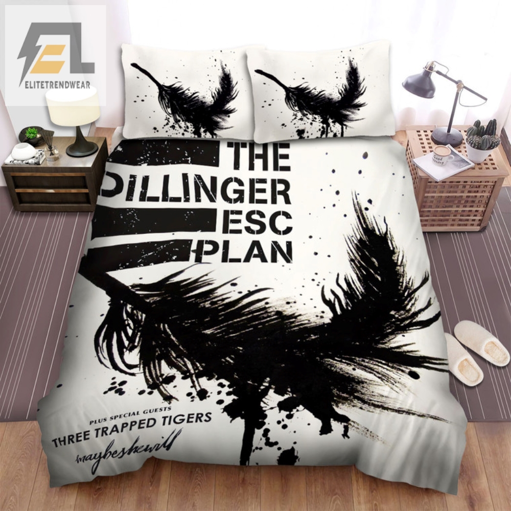 Sleep With Dillinger Killer Band Tour Duvet Cover Set