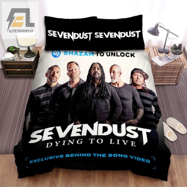 Sleep Like A Rockstar Sevendust Duvet Cover Set elitetrendwear 1 1