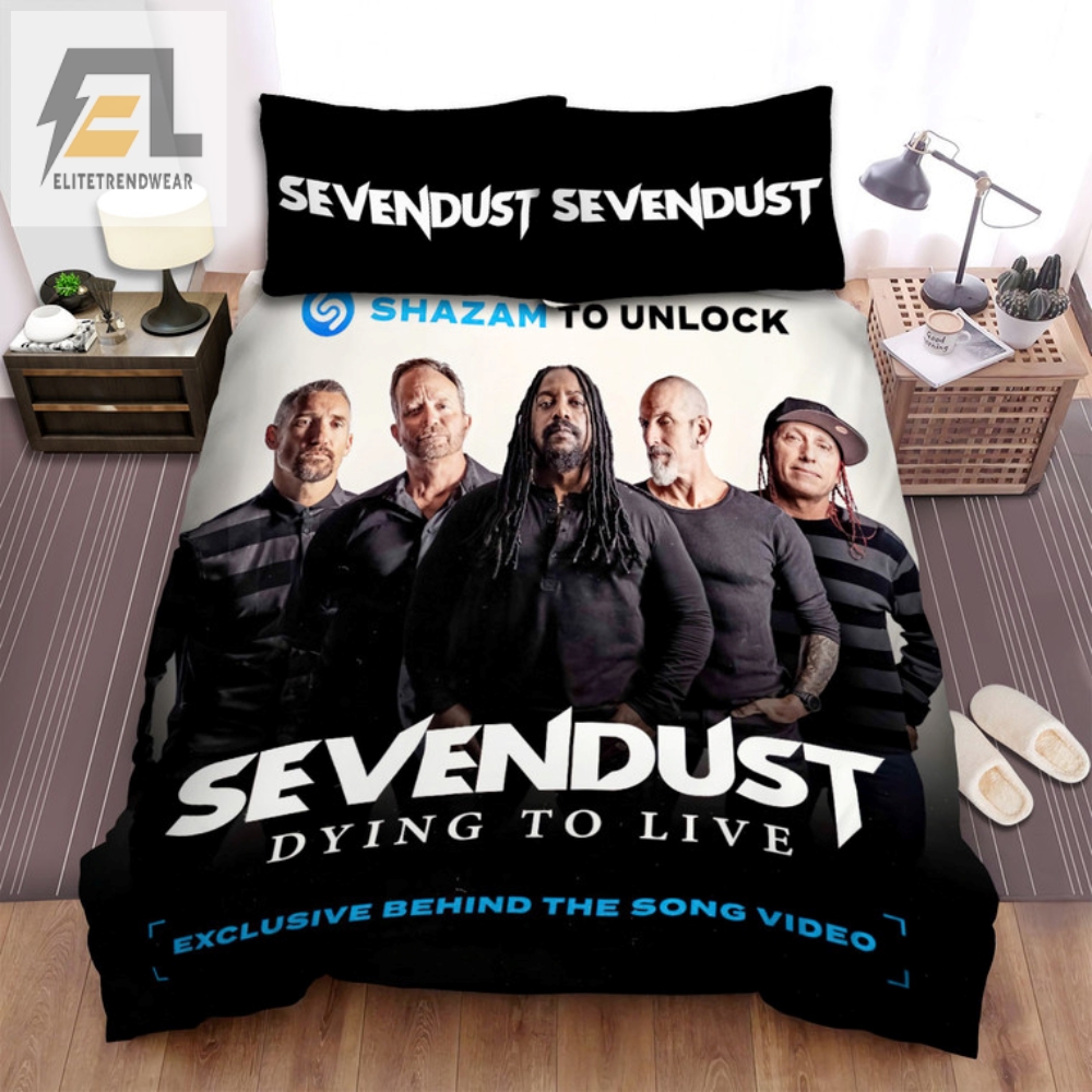 Sleep Like A Rockstar Sevendust Duvet Cover Set